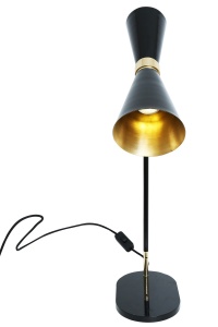 Cairo Mid-Century Brass Table Lamp